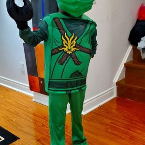 Green ninja costume